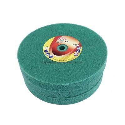 Non Woven Wheel, 150X25mm, U0/3p, Green Color