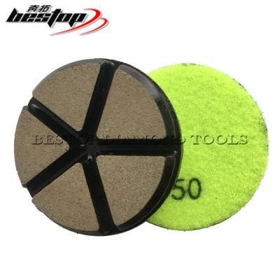 3&quot; D76mm Ceramic Bond Transition Concrete Polishing Pads