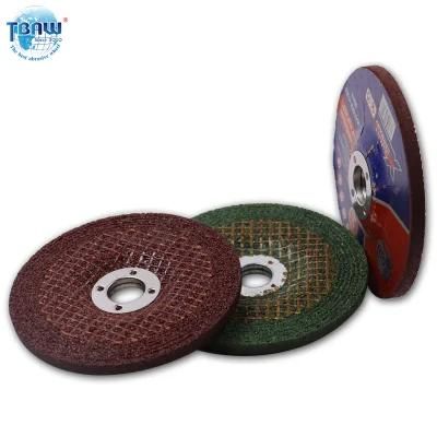Factory 2.5 Nets 6 mm Thickness with Diameter 100mm Grinding Wheel for Metal