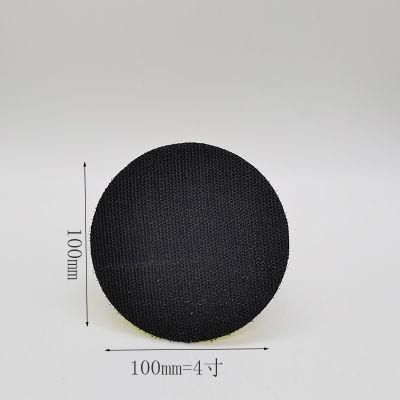 4 Inch 100mm Best Sale PU Material Backing Pads Polishing Pads Hold with M10 M12 M14 Thread China Manufacturer