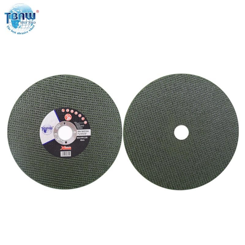 Factory 7inch Abrasive Cutting Disc for Metal and Stainless Steel Inox Grinder-180X1.6X22mm