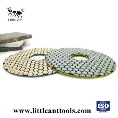 7 Inch Diamond Dry Flexible Polishing Pads for Stone