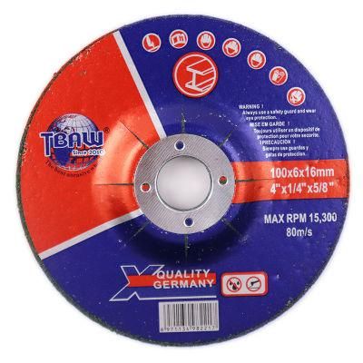 China Factory 6mm-Thick Best Selling Grinding Wheel Factory Best Selling Grinding Wheel 4&quot; 6mm Cutting Disc