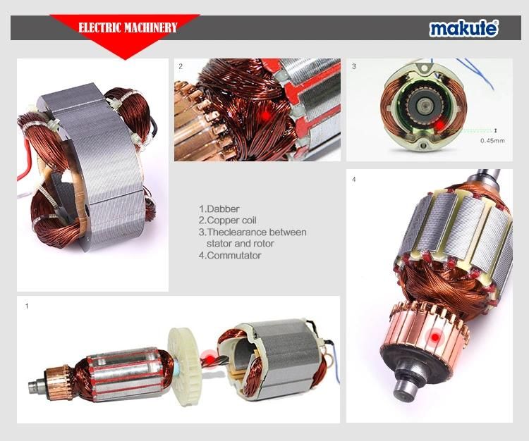 Makute Electric Mini Angle Grinder 100/115/125mm 850W Grindering Tools