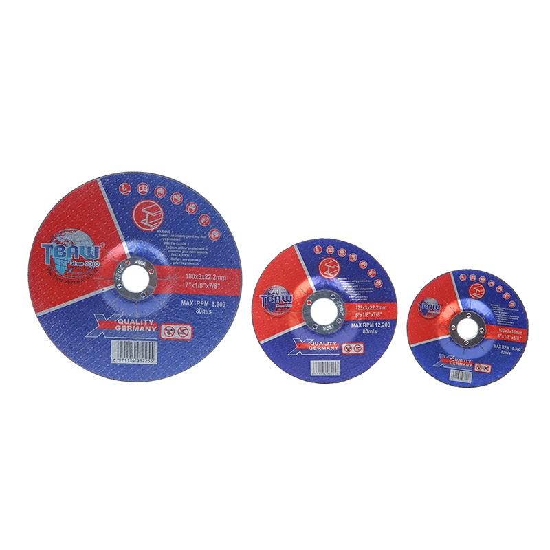 China Suppliers 5inch T42 Cutting Wheel Grinding Disc for Metal Grinder 125*3.0*22mm