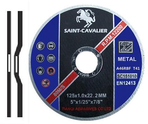 Abrasive Super Thin Stainless Steel Inbox Cutting Disc T41 Flat