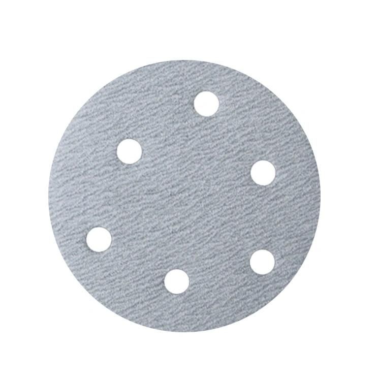 Velcro Discs Hook and Loop Discs with Yellow, Purple Blue, Green Color Polishing Film Sanding Disc Backing with Holes