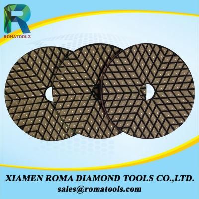 Diamond 4 Inch Dry Rhomboid /Square Pads