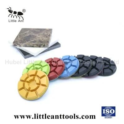 100mm Outer Inner Circle Resin Floor Polishing Pad and Grinding Pads