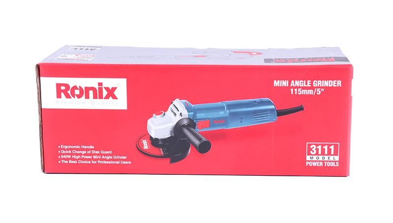 Ronix Model 3111 115mm Disc Cutting Tool Bench Grinder Electric Die Grinding Machine Mini Angle Grinder