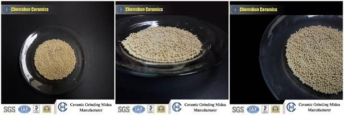 High Cerium Zirconia Ceramic Bead CS-62 for Grinding The Smallest Particle in Paint, Printing, Ink, Pigment
