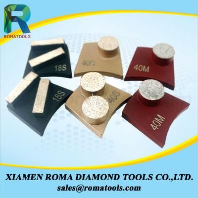 Romatools Diamond Grinding Shoes for Granite Floor