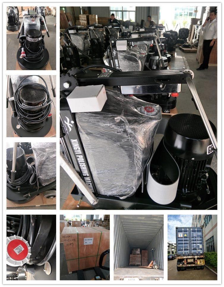 750-3D Electric Diamond Concrete Floor Grinder Machine for Sale