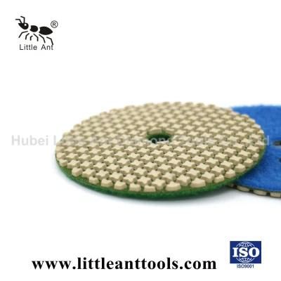 4 Inch Super Diamond Tools Dry Polishing Pad for Counter-Top and Concrete