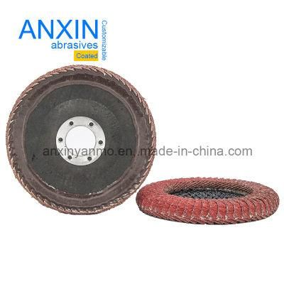 Ceramic Angled Flap Disc Polsihing Titanium