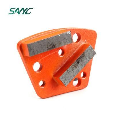 Diamond Grinding Block Plated for 3m6 Concrete Double Segment