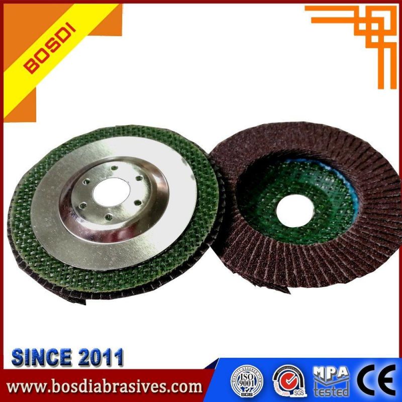 Aluminum Oxide Disc, Flap Disc, Angle Grinder Polishing Flap Disc 100mm, for Curve Metal Surface
