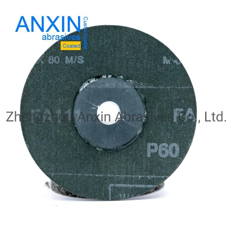 Zirconia Quick Change Disc with Fiber Backing