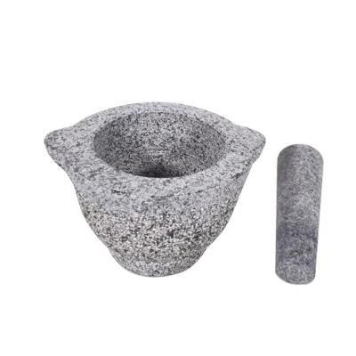 Eco-Friendly Custom Marble Natural Granite Mortar&Pestle Supplier From China