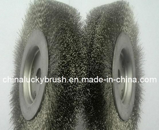 6 Inch Stainless Steel Wheel Brush (YY-056)