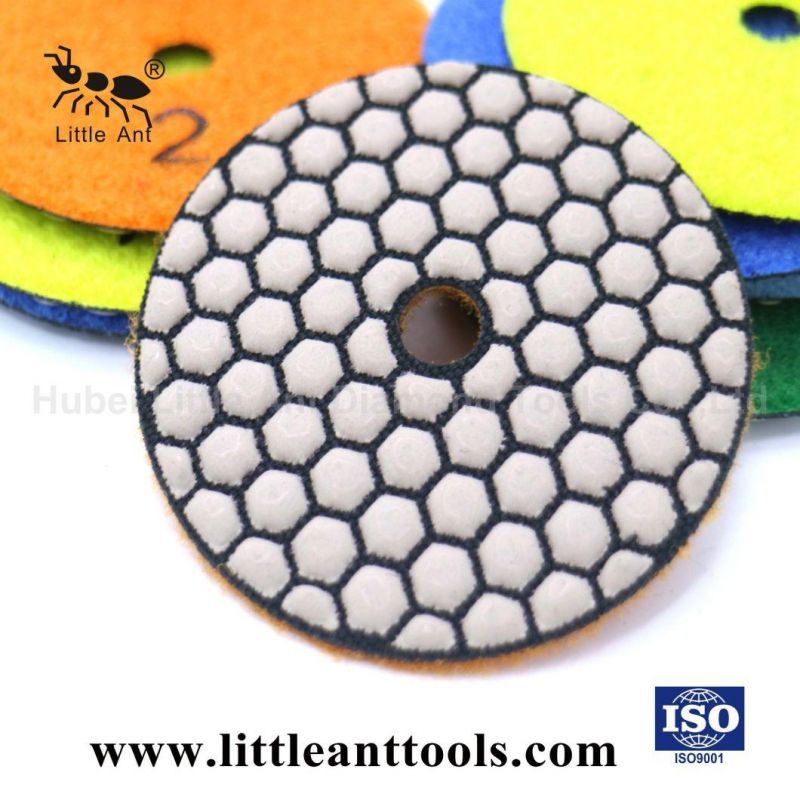 80mm B Hexagon Dry Polishing Pad