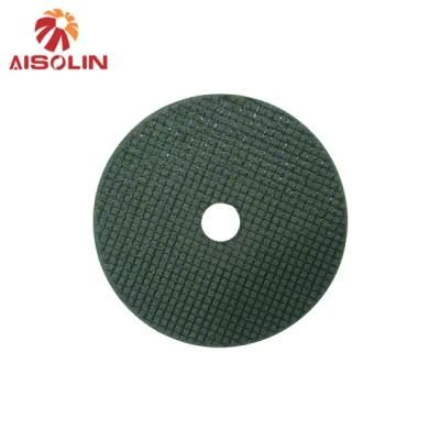 107mm 4 Inch Black Metal Cutting Wheel for Portable Stationary Machines Power Tool