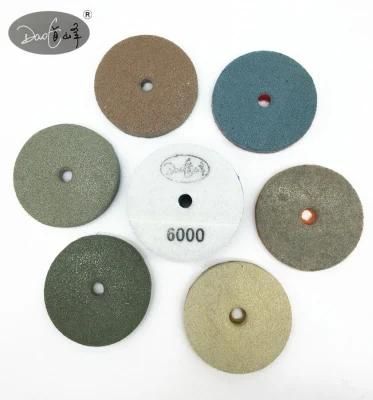 Daofeng 4inch 100mm Marble Polishing Pad for Marble Quartz