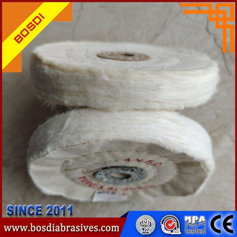 4" Manufacturer Supply OEM Factory Cloth Grinding Wheel with MPa Certificates Grinding Metal Surface
