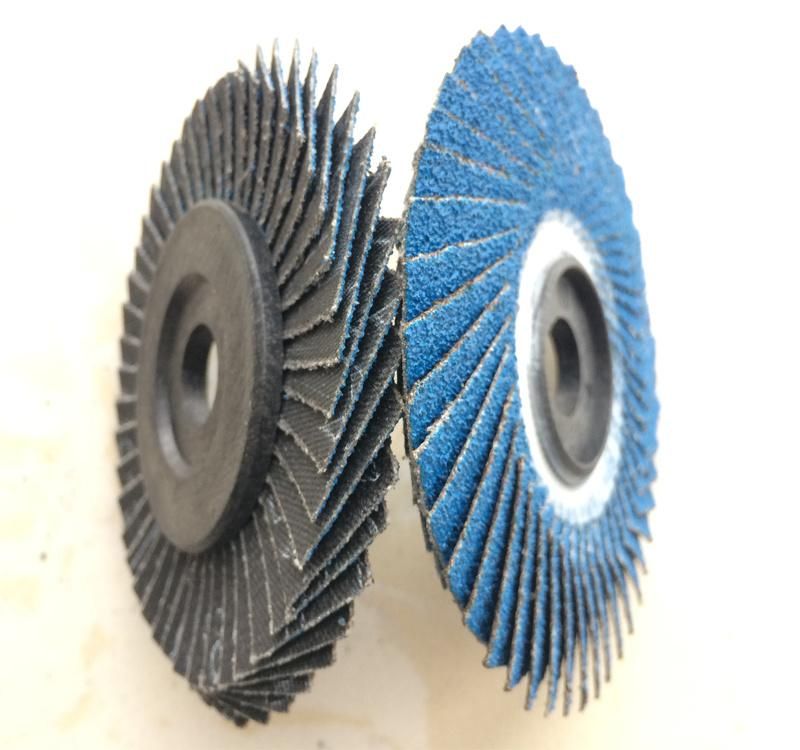 High Quality 4inch Ao/Ha/Za Abrasive Tools Radial Flap Disc for Grinding Metal