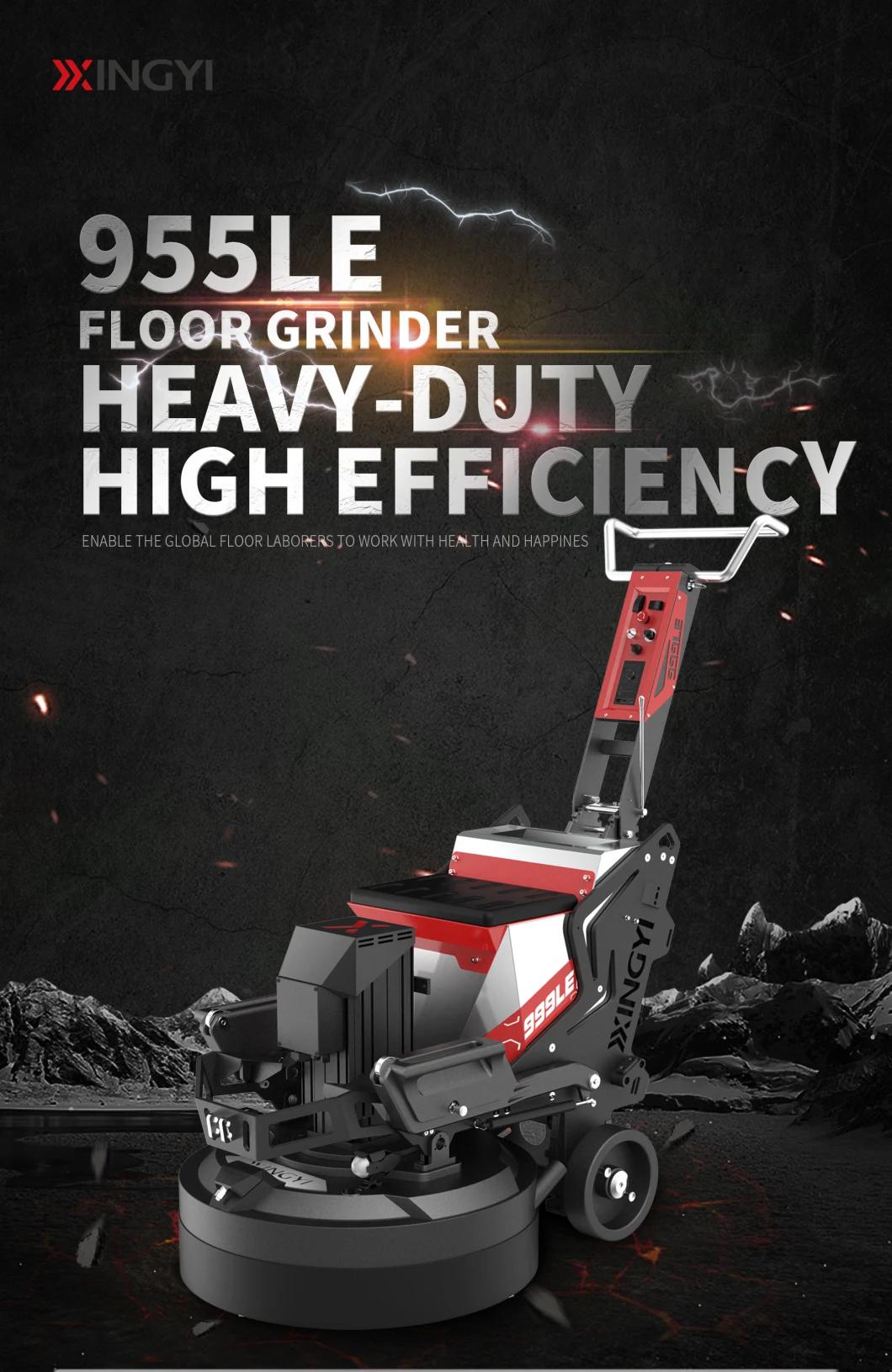 Gear Driven 955 Xy Poly-Wooden Die Grinder Concrete Grinding Machine