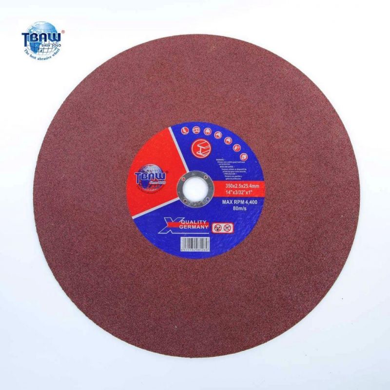 14 Inch Black Cutting Disc High Quality 350*2.5*25.4mm Cutting Wheel for Ceramics