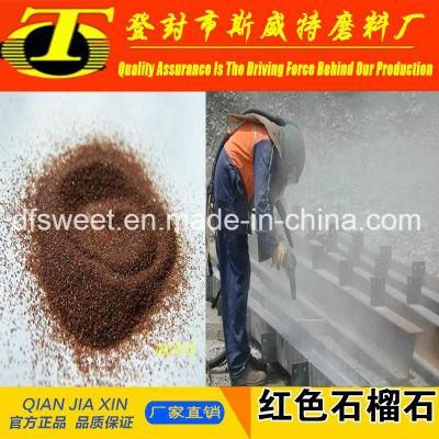 Garnet Abrasive 30/60 Mesh for Sandblasting Shipyard