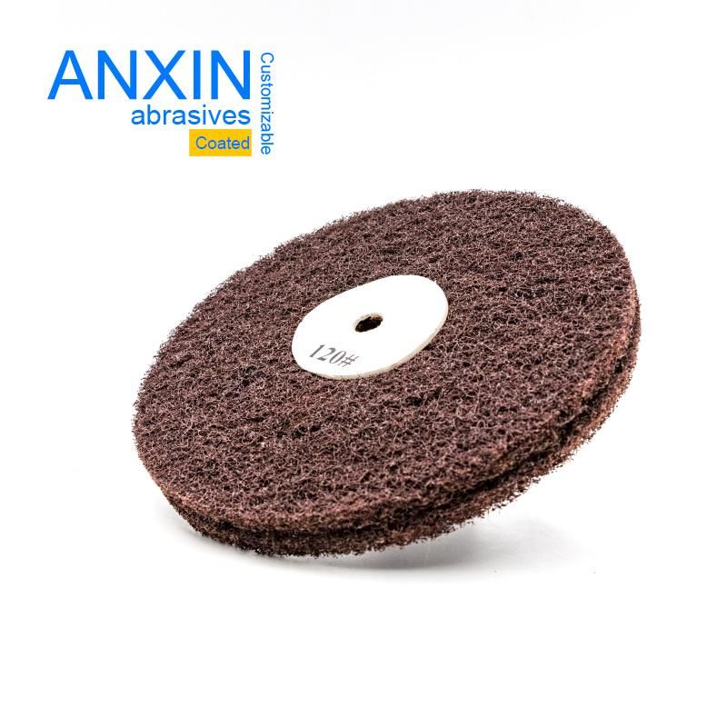 Double Layers Non-Woven Flap Wheel with a Hole