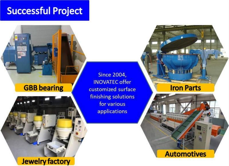 RM Rosler Vibratory Media for Metal Deburring Rust Removal