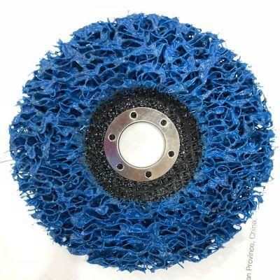 Blue and Purple Clean and Strip Disc with 4 Inch as Abrasive Auto Tools with Good Grinding Effect for Polishing