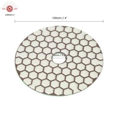 4&prime;&prime; Dry Polishing Pads for Granite with Good Brightness