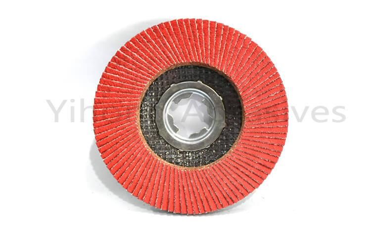 High Quality Wear-Resisting 115mm/125mm X Lock Ceramic Grain Flap Disc for Grinding Stainless Steel and Metal