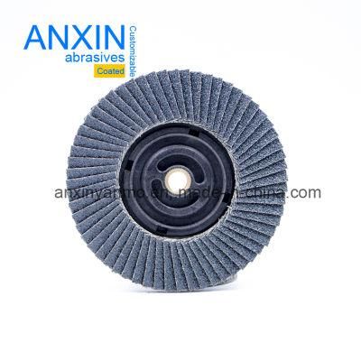 Metal Thread Nylon Backing Flap Disc