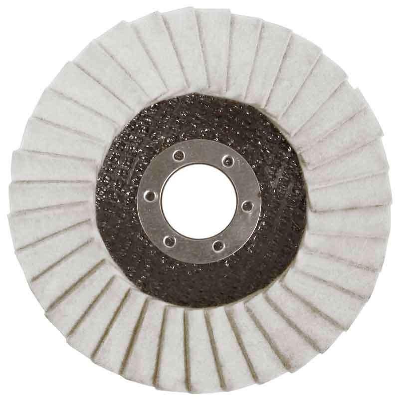 125X22.2mm Felt Polishing Flap Disc