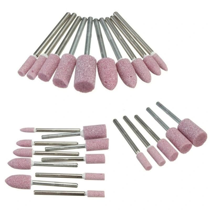 100 PCS Abrasive Stone Point Grinding Head Wheel Tool Kit