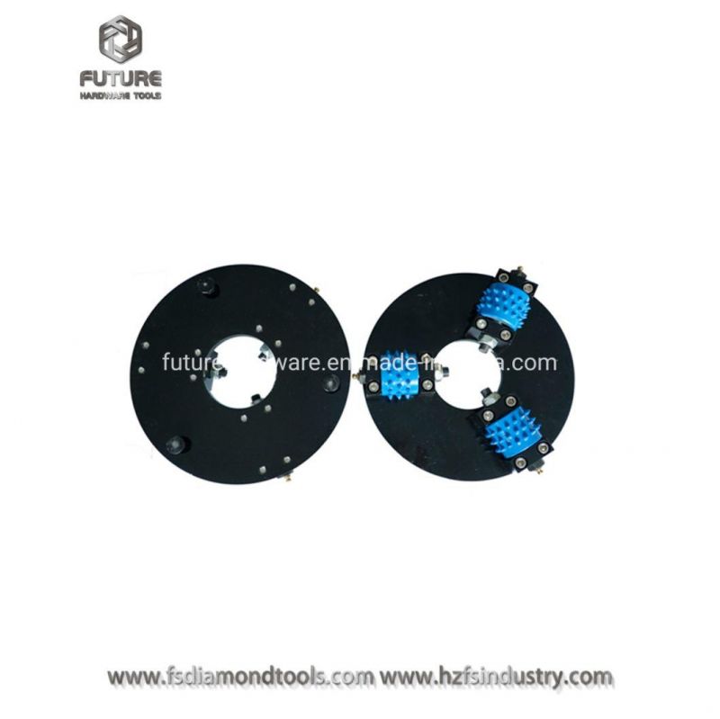 Bush Hammer Tool Tct Lichi Wheel for Make Floor Lichi Surface