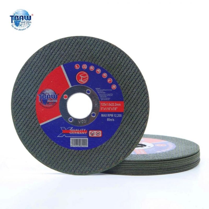 5 Inch Abrasive Metal Cutting Wheel Cutting Disc 125X1.6X22mm