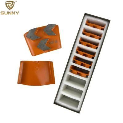 Metal Bond HTC Diamond Grinding Plate for Concrete Floor Grinder