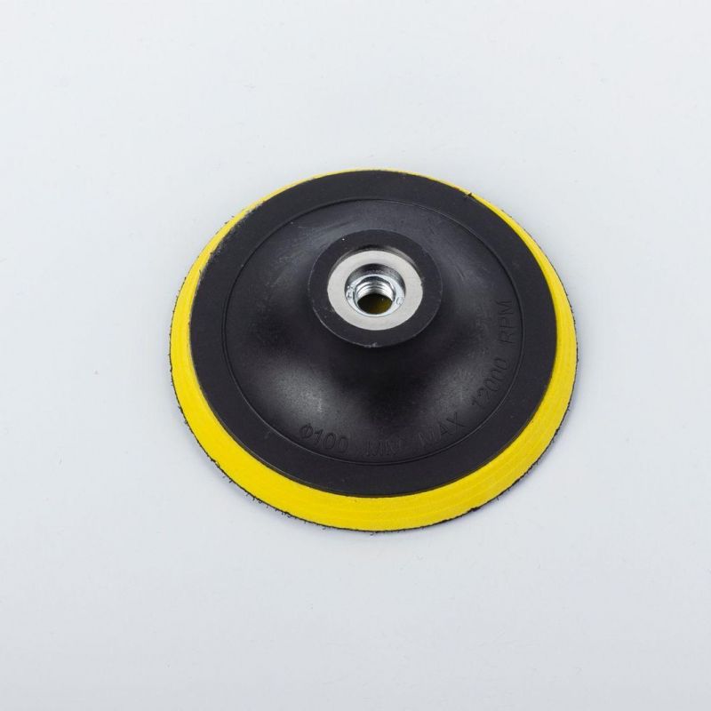 Qifeng Manufacturer Power Tools M14 Diamond Power Tools Small Hole Thin Polishing Backer Pads for Angle Grinder