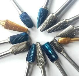 Carbide burrs with long shanks