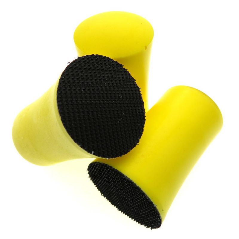 1.2 Inch 30mm PU Foam Hand Sanding Block for Hook & Loop Discs