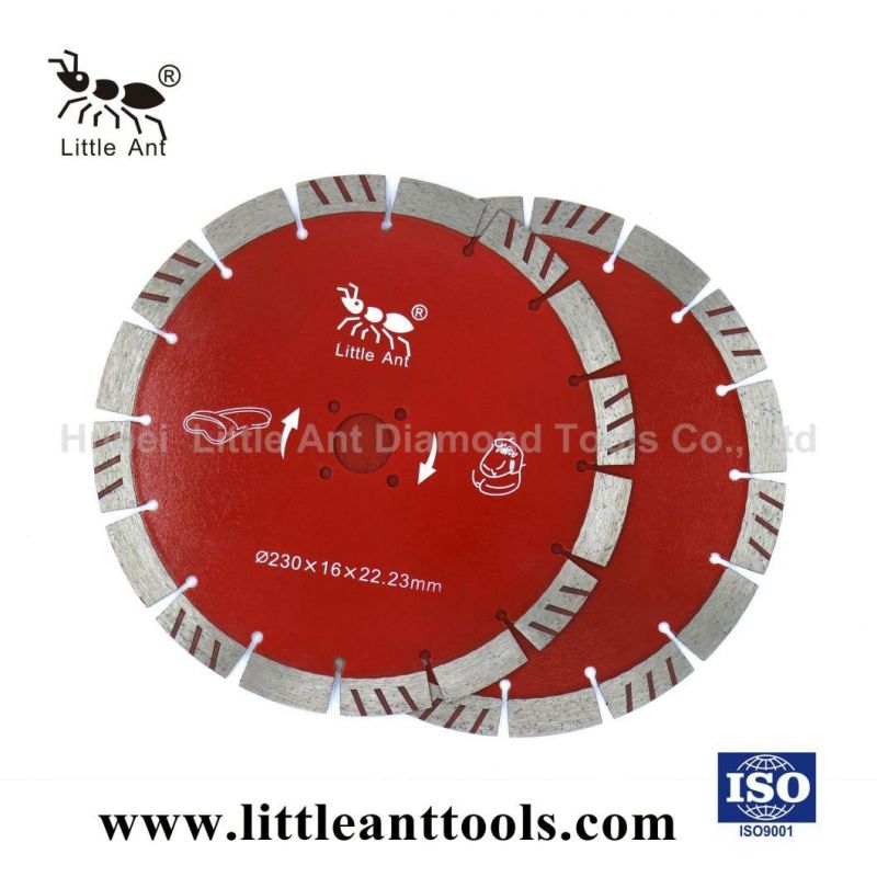 Red Color Diamond Saw Blade for Cutting Granite Stone