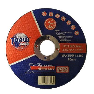 4.5inch Abrasive Cutting Wheel for Metal Double Net115*1.6*22mm