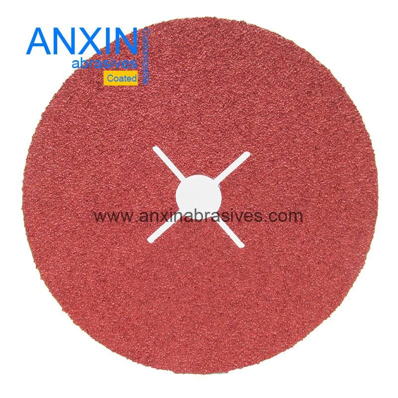 Aluminum Oxide Fiber Disc with Cross Hole