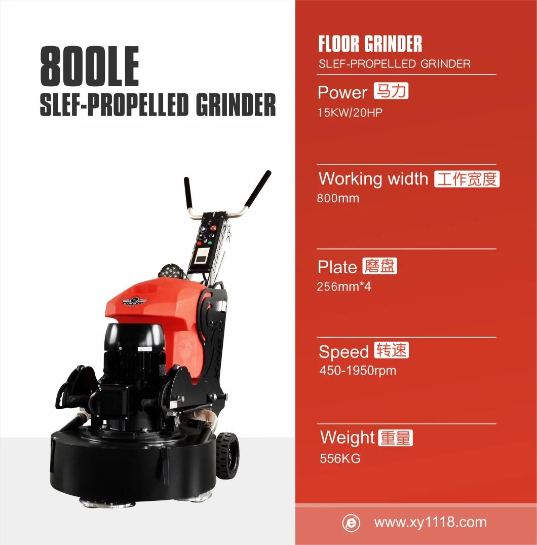 Manufacturer Price Remote Control Planetary Concrete Floor Grinder Polisher with vacuum Cleaner